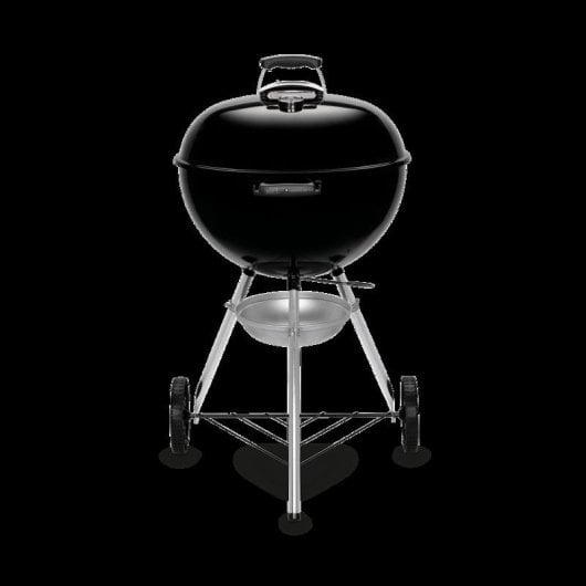 Barbacoa de carbón Weber E-5710 Original Kettle tapa termómetro carro acero 57 cm