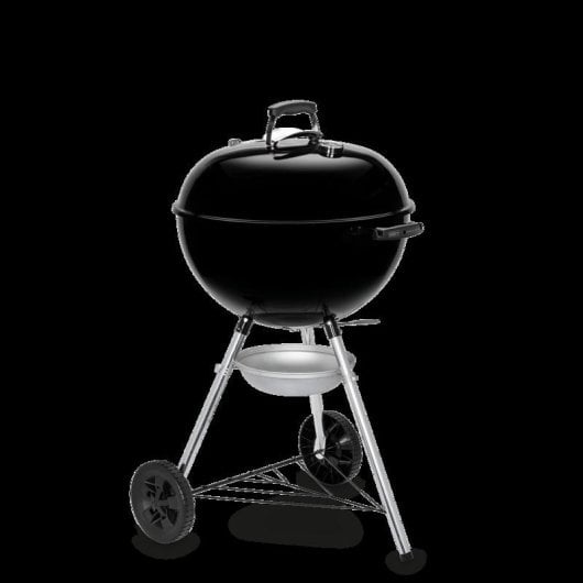 Barbacoa de carbón Weber E-5710 Original Kettle tapa termómetro carro acero 57 cm