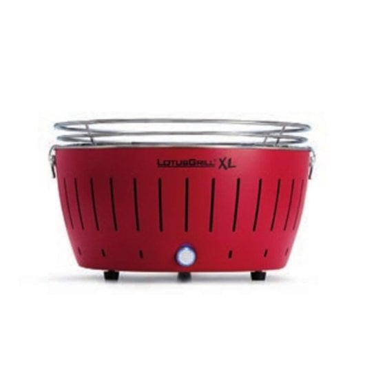 Barbecue LOTUSGRILL G435 U RD Rot 40,5 cm Edelstahl Kettle Tragetasche