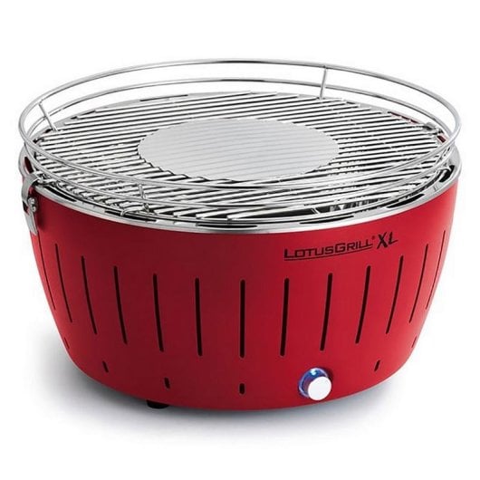 Barbecue LOTUSGRILL G435 U RD Rot 40,5 cm Edelstahl Kettle Tragetasche
