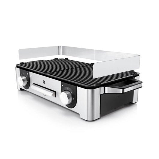 Grelhador WMF Lono Master Grill superfície dupla 2400W Inox Antiadherente