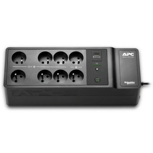 Sai APC 500VA Batterie Plomb-Acide Protection Surtensions 8 Prises USB