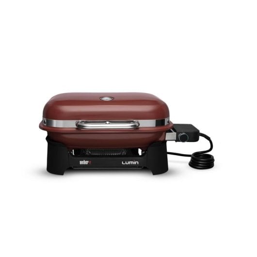 Barbecue WEBER Lumin Compact 2200W elektrisch Rot Tischgerät