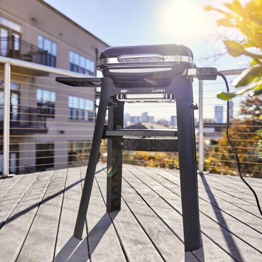 Barbecue WEBER 91010853 Elektro 2200 W 1 Zone 1166 cm² Deckel Schwarz