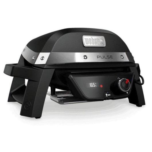 Barbecue WEBER Pulse 1000 Elektrisch 1800 W Tischgerät Schwarz Gusseisen