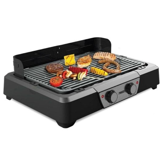 Parrilla eléctrica Princess 112254 dos zonas 2000 W antiadherente interior exterior