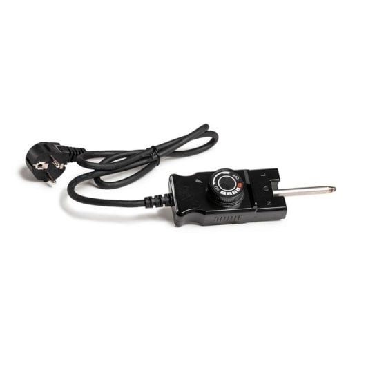 Parrilla Melchioni Bamboo Grill 1800 W Schwarz Holz abnehmbare Platten 43 x 23 cm