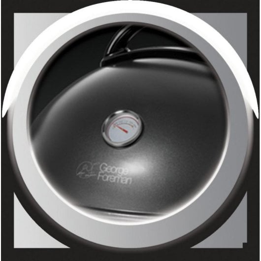 Barbacoa eléctrica GEORGE FOREMAN 22460-56 2400 W tapa termómetro grill exterior-interior