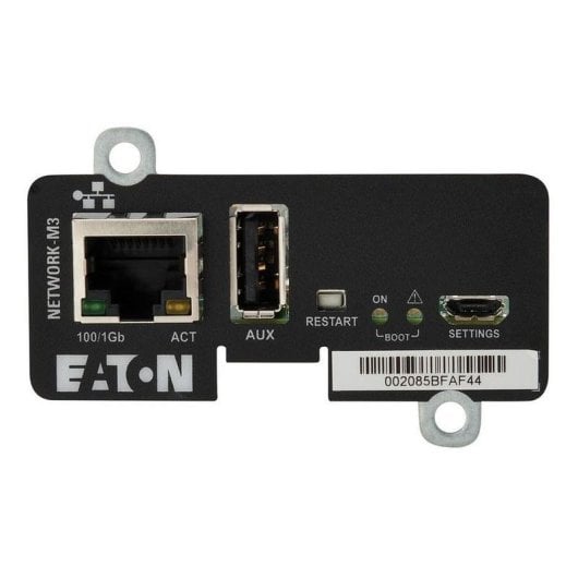 Carte Réseau Eaton NETEMP-M3 Mini-Slot-3 Gigabit 1000Base-X Cyber Securité Avancée