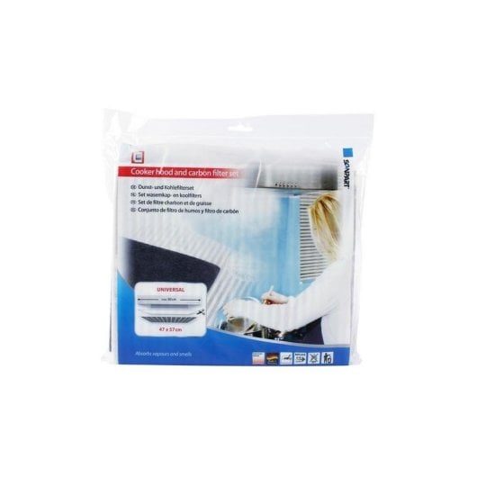 Campana extractora INFINITON CMPG-527 Escape 52 cm LED Inox con filtro de aluminio