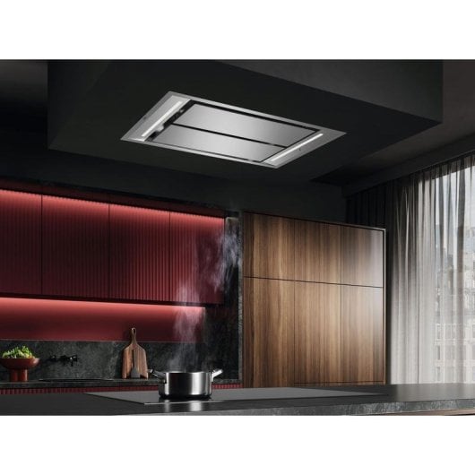 Campana extractora AEG NDC7792SM Canalizada/Recirculação 90cm SilenceTech LED