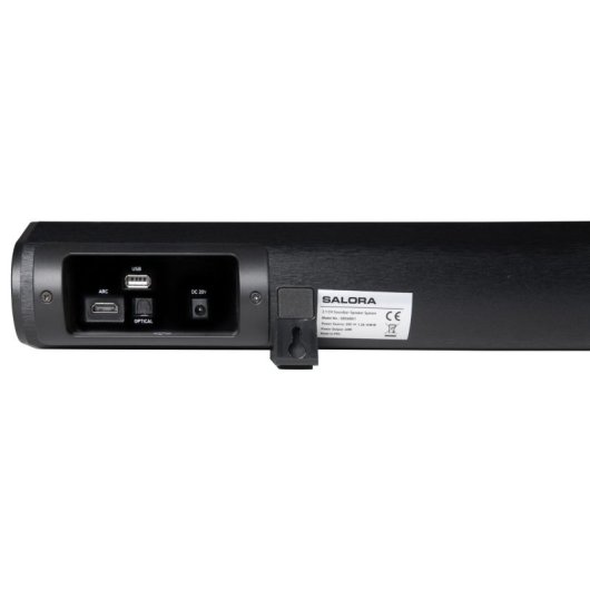 Barre de son Salora SBO680 Bluetooth 60W HDMI ARC Subwoofer intégré