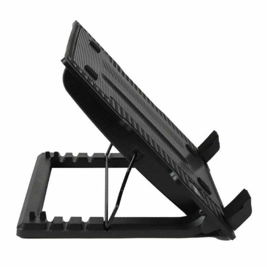 Supporto Portatile IGGUAL RP2V17A Doppio Ventilatore 2 USB 4 Altezze fino a 17"