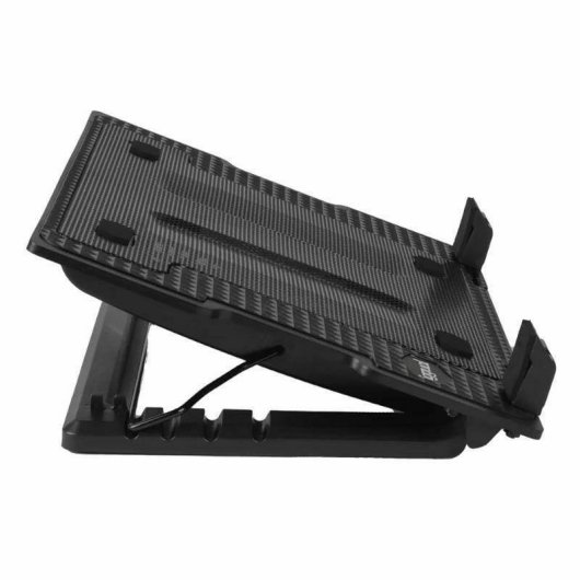 Supporto Portatile IGGUAL RP2V17A Doppio Ventilatore 2 USB 4 Altezze fino a 17"