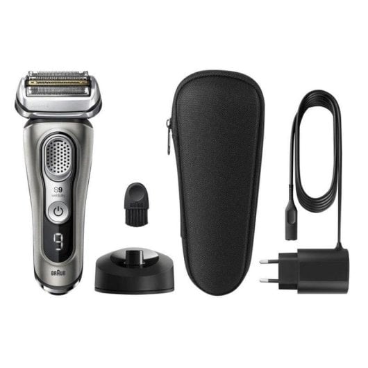 Rasoir Visage Braun Series 9 81666380 Sans Fil 60min Sec et Mouillé 4 Lames Charge Rapide