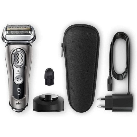 Rasoir Visage Braun Series 9 81666380 Sans Fil 60min Sec et Mouillé 4 Lames Charge Rapide
