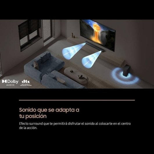 Barra de Sonido Samsung B400F 5.1 400W Bluetooth HDMI ARC Subwoofer Dolby Digital 5.1