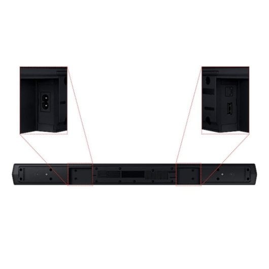 Barra de som Samsung HW-C460G Bluetooth 520 W DTS Virtual:X Subwoofer sem fios