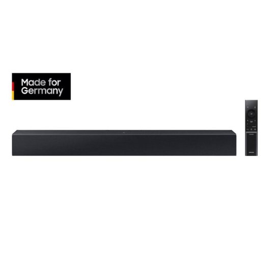 Barra de Som Samsung HW-C410G 2.0 40W Bluetooth NFC Dolby Audio Preto Titânio