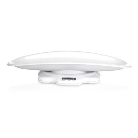 Báscula para bebé Miniland Scaly Up Precisión 50 kg LCD Blanca Memoria Tara Apagado Automático