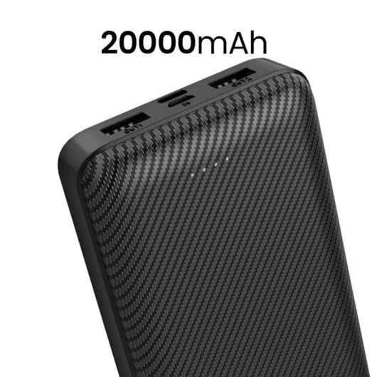 Batería externa Energizer PX20B 20000 mAh polímero de litio negra