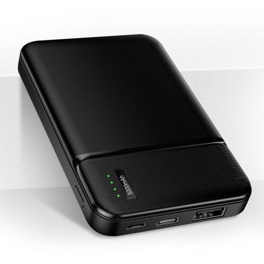 Powerbank Maxtel OEM001526 5000 mAh Schwarz 2.4A 1x USB-A LED