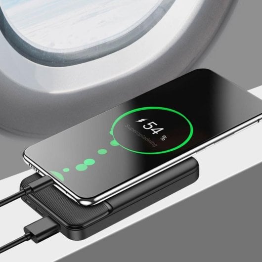 Powerbank Maxtel OEM001526 5000 mAh Schwarz 2.4A 1x USB-A LED