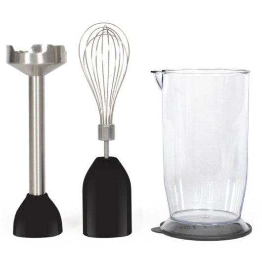 Mixeur plongeant LIVOO DOP246 800W 0.7L noir Turbo et accessoires