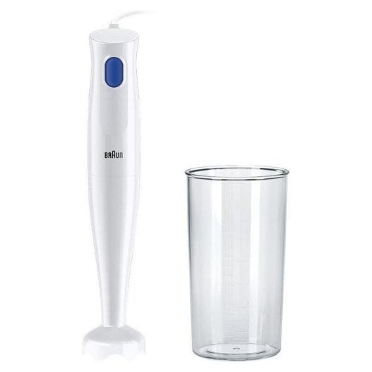 Frullatore a immersione Braun MultiQuick 1 MQ 10.001P WH 450W 0,6L Bianco/Blu
