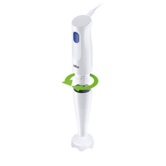 Frullatore a immersione Braun MultiQuick 1 MQ 10.001P WH 450W 0,6L Bianco/Blu