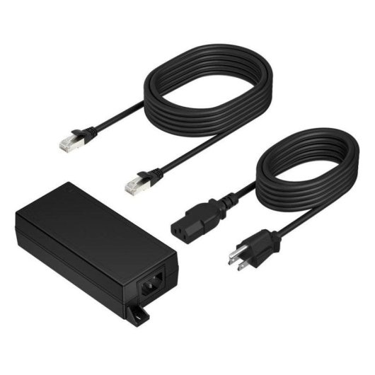 Adaptateur PoE Poly B5NH6AA 65W avec câble CAT6A