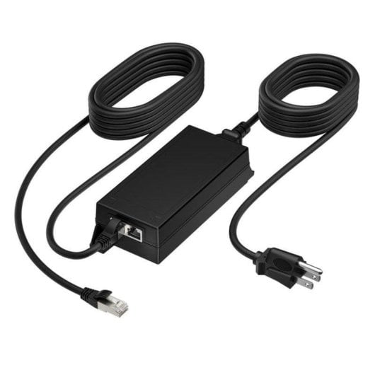 Adaptateur PoE Poly B5NH6AA 65W avec câble CAT6A