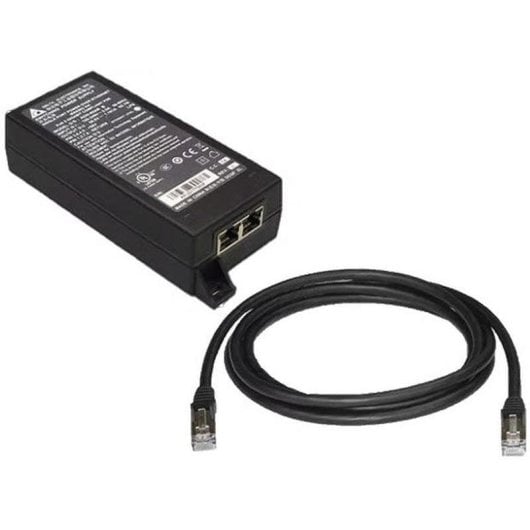 Adaptateur PoE Poly B5NH6AA 65W avec câble CAT6A