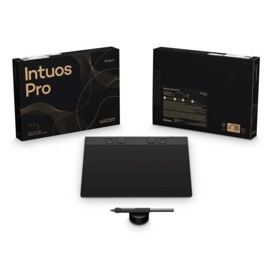 Tableta gráfica Wacom Intuos Pro Medium PTK670K0B USB Bluetooth Pro Pen 3