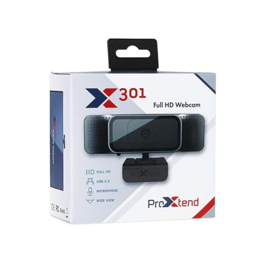 Câmara web ProXtend X301 Full HD 5 MP Microfone Omnidirecional Auto foco