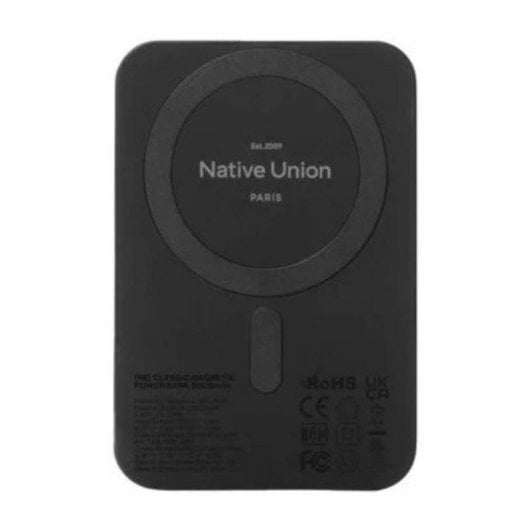 Batterie externe NATIVE UNION PB-5KMS-KFT 5000 mAh MagSafe USB-C Charge sans fil