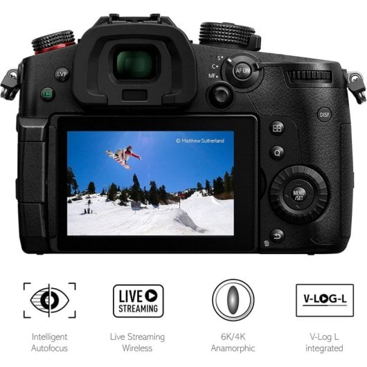 Kamera Mirrorless Panasonic Lumix GH5M2 20,3MP 5184x3888 12-60mm WiFi Bluetooth