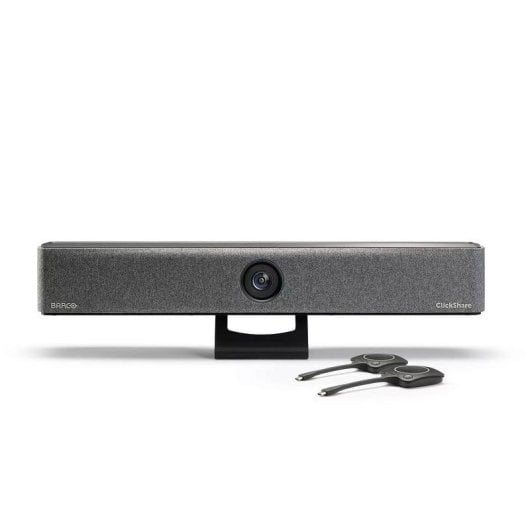 Caméra de vidéoconférence Barco Bar Pro 4K UHD 120° Zoom 3x 6 micros Wi-Fi