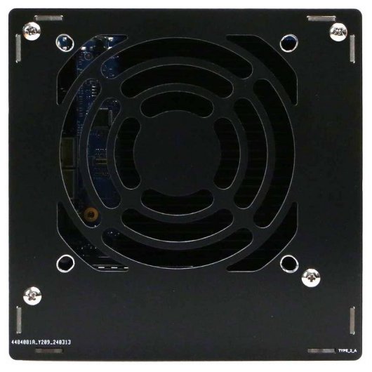 Custodia Hardkernel Odroid-H4 Tipo 2 Kit per Odroid H4+ Ultra Nero