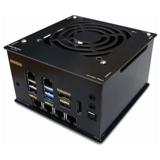 Custodia Hardkernel Odroid-H4 Tipo 2 Kit per Odroid H4+ Ultra Nero