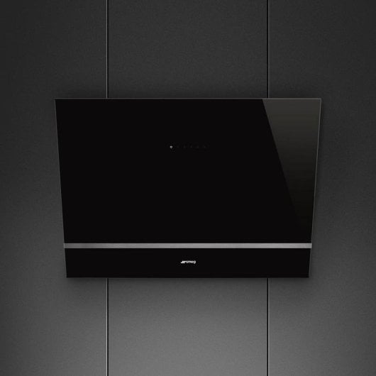 Campana extractora SMEG KV28N Conducción/Recirculación 80cm con control táctil y función turbo
