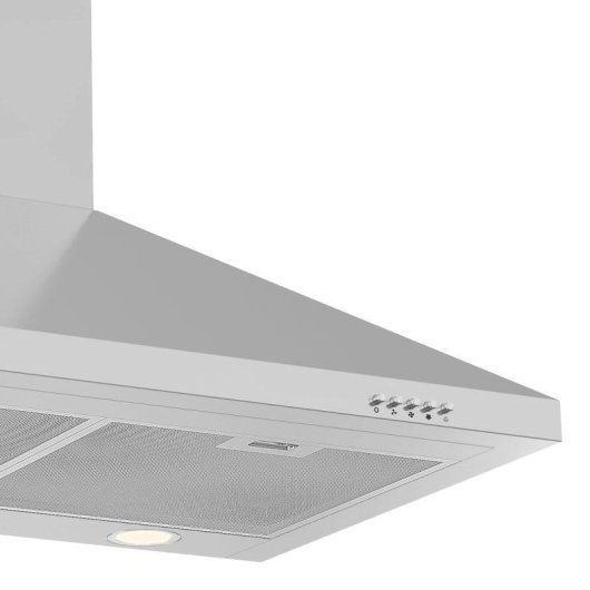 Campana extractora Aspes ACPP700AIX Ductado/Recirculación 70 cm Inox LED Filtros lavables