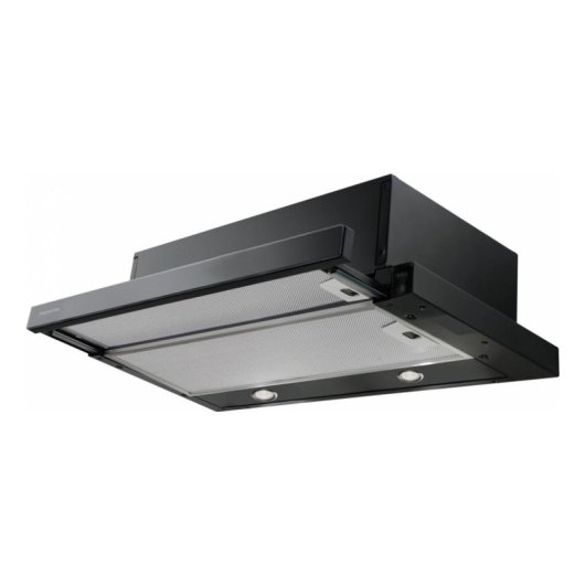 Campana extractora Mepamsa Superline Glass 60 Recirculación 60 cm negro 380 m³/h