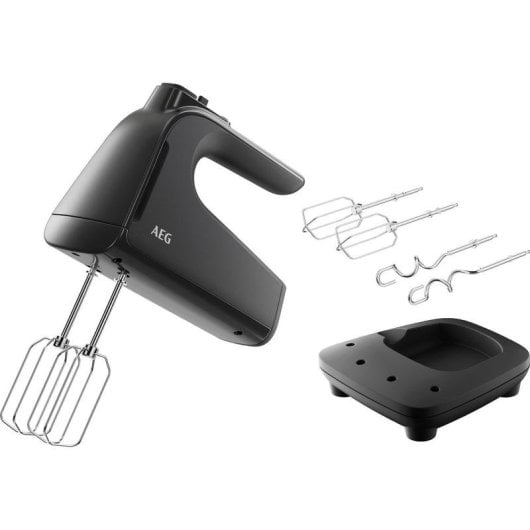 Handmixer AEG AHM4B 500 W 5 Geschwindigkeiten Granite-Grau Turbo