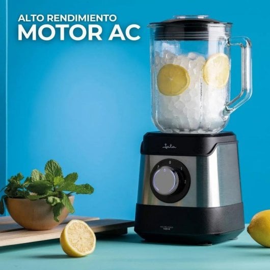 Licuadora JATA JEBT3855 1500 W Glas 1,8 l Edelstahl Eiszerkleinerer