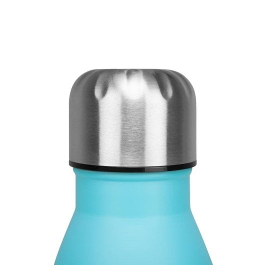 Thermoflasche Orbegozo TRL 753 750 ml Edelstahl Zyan Schraubverschluss