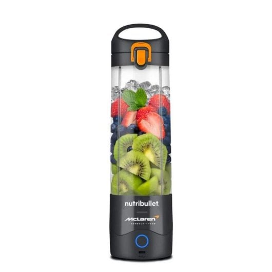 Licuadora Nutribullet NBP003GO-MC Portátil 0.475L Bateria 2000mAh Cinzento/Papaya