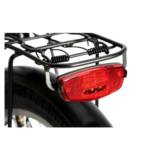 Bicicletta urbana NILOX Bici Muscolare 26" 6 velocità acciaio nero con luci integrate