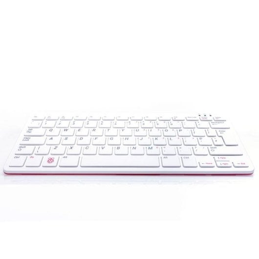 Raspberry Pi 400 4GB Mini PC Clavier compact AZERTY blanc