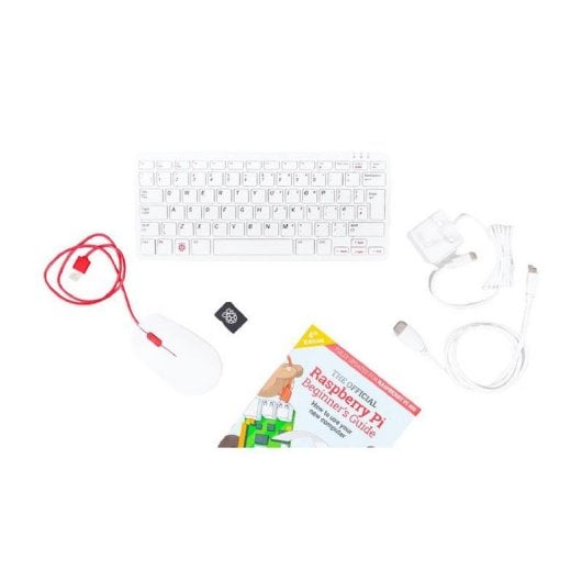 Raspberry PI400-KIT 4GB 16GB SD Mini PC Clavier Alimentation HDMI Souris